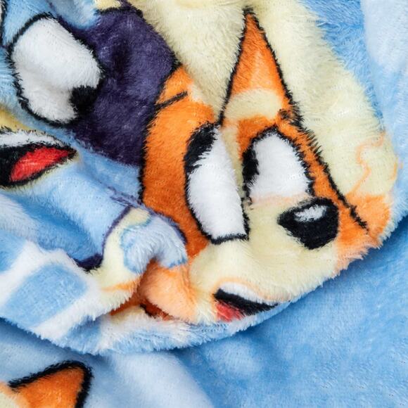 🔥Bluey & Bingo Plush Throw Blanket 45" x 60" Bingo Soft BNWT🔥 - Picture 3 of 5